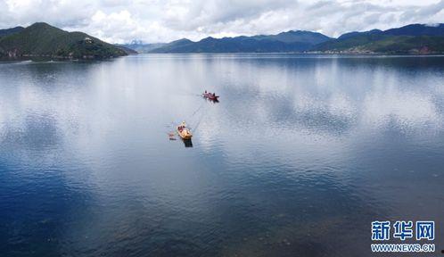 泸沽湖图片大全,碧波荡漾，摩梭风情画卷