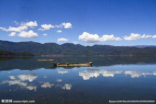 泸沽湖图片大全,碧波荡漾，摩梭风情画卷