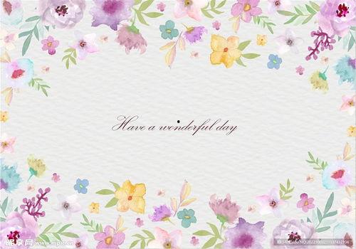 花背景图片,花海映衬下的诗意世界