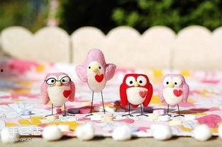 立体小鸟手工制作图片,创意与美学的完美融合