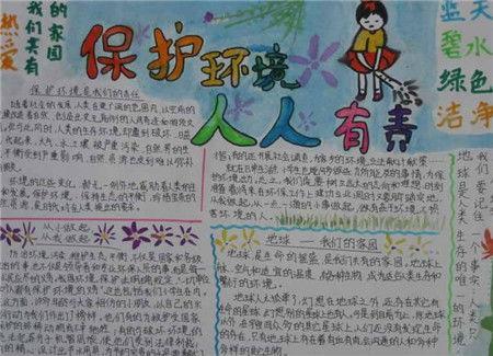环保手抄报大全图片,手绘环保新篇章