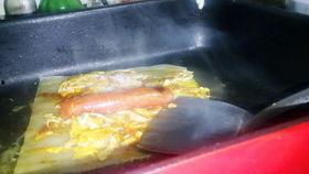 烤冷面视频,街头美食的诱惑之旅