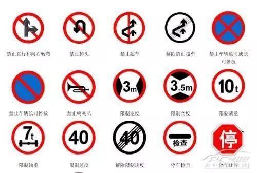 行人交通标志图片大全,安全出行必备指南