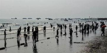 北海银滩视频,碧海蓝天下的休闲天堂