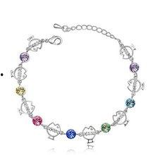 水晶手链图片,水晶手链的璀璨魅力解析